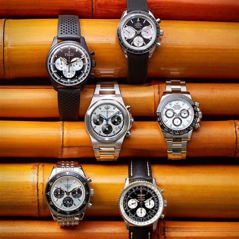 luxury panda dial watches